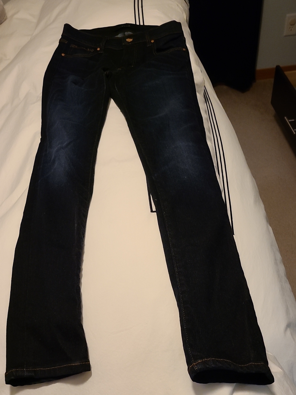 J Brand Dark Indigo Skinny Jeans